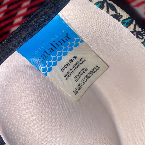 NWOT Catalina Push-Up Bikini Bathing Suit-Small - Picture 4 of 7